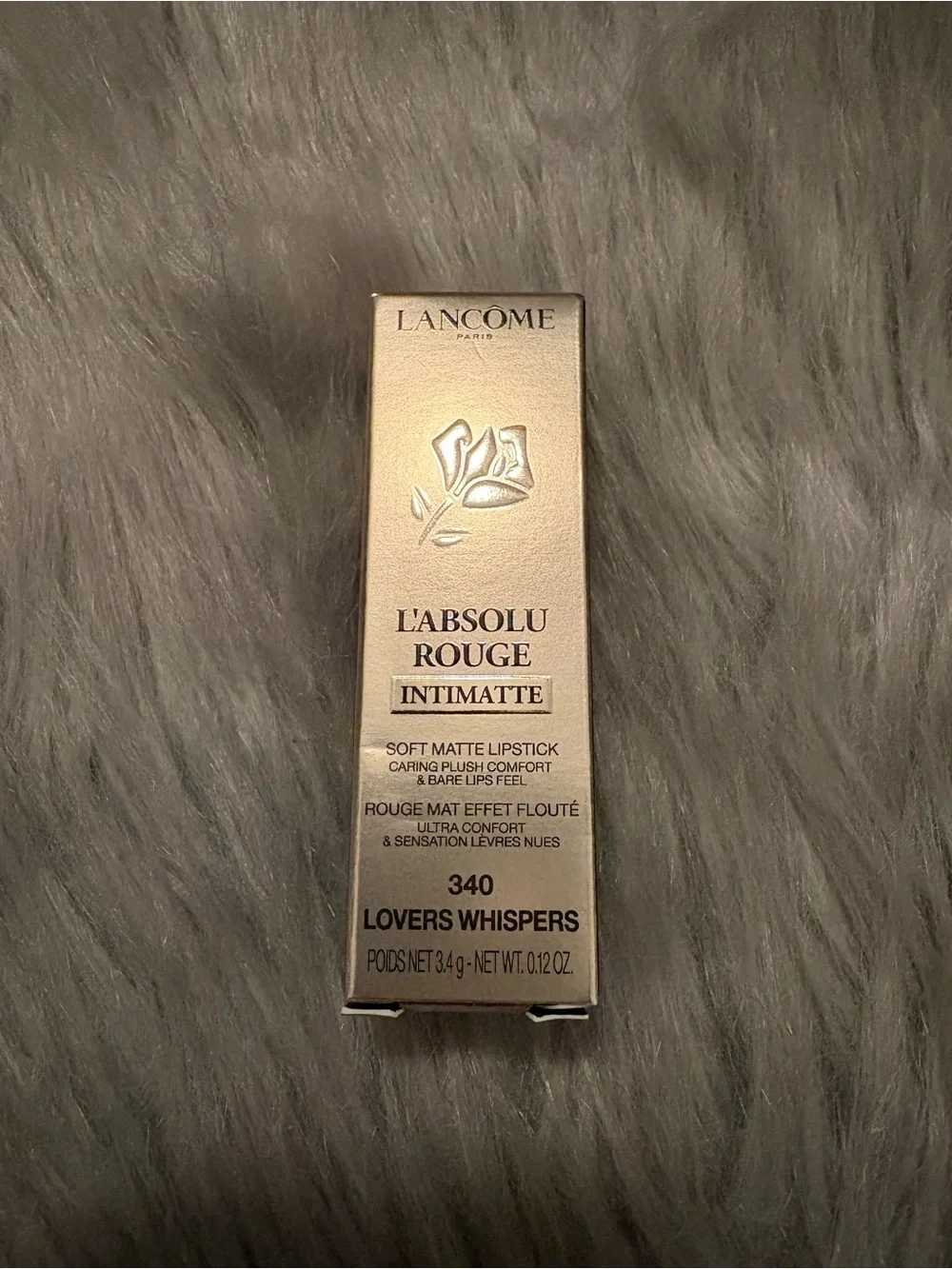 Lancôme L’Absolu Rouge Intimatte Lipstick – 340 Lovers Whispers